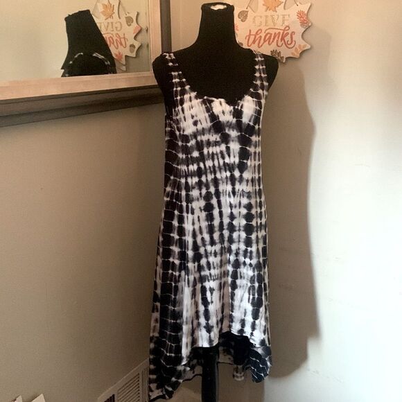 Marc New York tye dye hi low dress size L preloved ❤️GUC - Picture 1 of 8